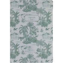 Agenda semainier 2027 Oberthur - Vert - 17 x 24,5 cm - Vienne animal
