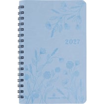 Agenda semainier 2027 Oberthur - Bleu ciel - 10 x 15 cm - Primrose