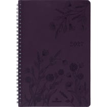 Agenda semainier 2027 Oberthur - Violet - 17 x 24,5 cm - Primrose