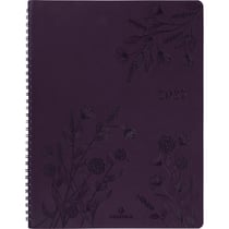 Agenda semainier 2027 Oberthur - Violet - 22 x 27 cm - Primrose