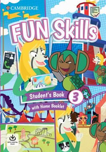 Fun skills level 3 student's book and home booklet with online activities