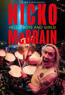 Nicko McBrain, Hello Boys and Girls! Autobiographie du batteur historique d'Iron Maiden