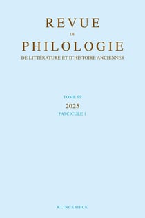 Fascicule 1 (édition 2025)
