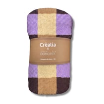Tissu Domotex - Mouton imprimé - Camel violet