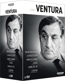 Lino Ventura : Touchez pas au grisbi + Le Fauve est lâché + L'Armée des ombres + La Cage + Espion, lève-toi + Le Ruffian