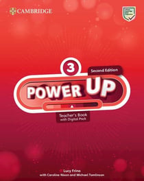 Power Up Level 3 Teacher's Book with Digital Pack, 2nd ed.