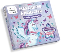 Mes cartes a pailleter - feerie scintillante (coffret)