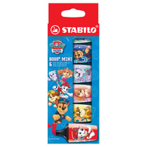 Lot de 6 stylo surligneurs STABILO - BOSS MINI - Pat' Patrouille