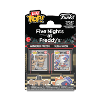 Figurine Funko Bitty POP! - Five Nights at Freddy's - Withered Freddy & Sun & Moon