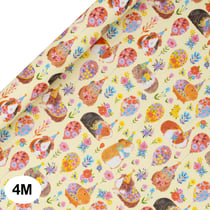 Papier cadeau Pictura - fête des cochons d'Inde - 4 m