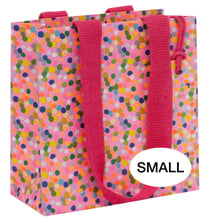 Sac cadeau Pictura - Rose à pois - Taille S