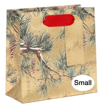 SAC CADEAUX BRANCHE DOREE PM