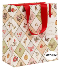SAC CADEAUX TISSAGE HIVER S DYMENT M