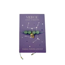 Bracelet signe astrologique Vierge