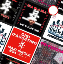 Gigi D'Agostino Maxi Single Box Vol. 1 - édition gatefold 180g