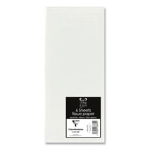 Papier de soie Clairefontaine - 6 feuilles - Blanc - 50 x 70 cm