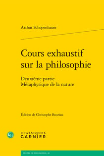Cours exhaustif sur la philosophie : Deuxième partie, métaphysique de la nature
