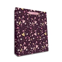 Sac cadeau Editions Cely - Modèle large - Coeur en joie