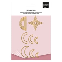 Lot de14 dies de découpage : formes de base - Vaessen Creative