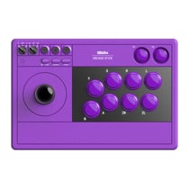 Stick Arcade 8Bitdo Just For Games - Nintendo Switch 1 & 2 - PC Windows - violet