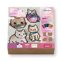 Pixel Art miroir Aladine - Chats