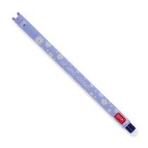 Stylo gel effaçable Legami - Hippopotame - Bleu - Pointe moyenne