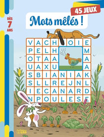 Livre jeux - mots meles 7a