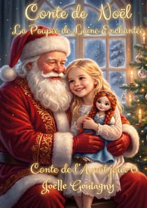 Conte de noel - la poupee de laine enchantee - illustrations, couleur