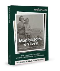 Coffret cadeau Elephantia - Mon histoire en livre