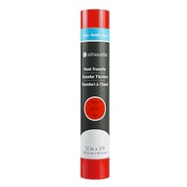 Thermocollant Rouge Silhouette - 30.5 x 91 cm