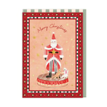 Carte de vœux Ohh Deer - Merry Christmas Père Noël