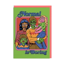 Carte de vœux Ohh Deer - Normal Is Boring