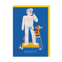 Carte de vœux Ohh Deer - Michelangelo