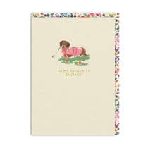 Carte de vœux Ohh Deer - To my favourite sausage