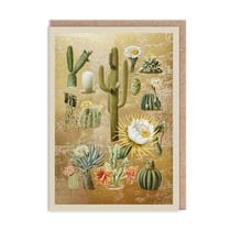 Carte de vœux Ohh Deer - Cactus