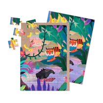 Carte de vœux Ohh Deer - Puzzle jungle de Sumatra