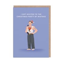 Carte de vœux Ohh Deer - I got invited to the Christmas party by mistake : Die Hard