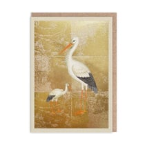 Carte de vœux Ohh Deer - Cigogne
