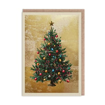 Carte de vœux Ohh Deer - Arbre de Noël