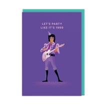 Carte de vœux Ohh Deer - Let's party like it's 1999 Prince