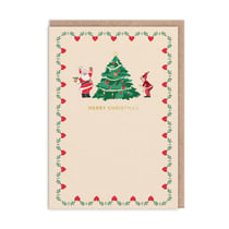 Carte de vœux Ohh Deer - Merry Christmas
