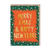 Carte de vœux Ohh Deer - Merry Xmas & Happy New Year