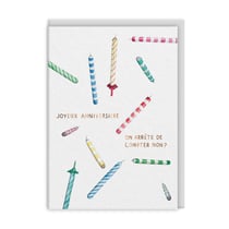 Carte de vœux Ohh Deer - Joyeux anniversaire, on arrête de compter, non ?