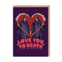 Carte de vœux Ohh Deer - Love you to death