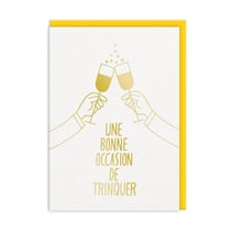 Carte de vœux Ohh Deer - Une bonne occasion de trinquer