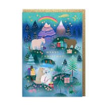 Carte de vœux Ohh Deer - Merry Christmas