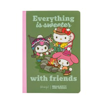 Carnet Mr Wonderful - Hello Kitty and Friends - Vert