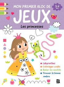 Mon premier bloc de jeux : Les princesses