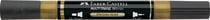 Marqueur pour miroir Faber Castell - couleur 550 Chrome gold