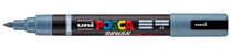 Marqueur Posca - Pointe brush moyenne - Gris ardoise - PC5